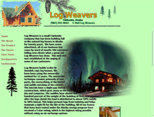 Tablet Screenshot of logweavers.com